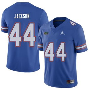 Men's Florida Gators #44 Rayshad Jackson NCAA Jordan Brand Royal Authentic Stitched College Football Jersey OGS7262XQ